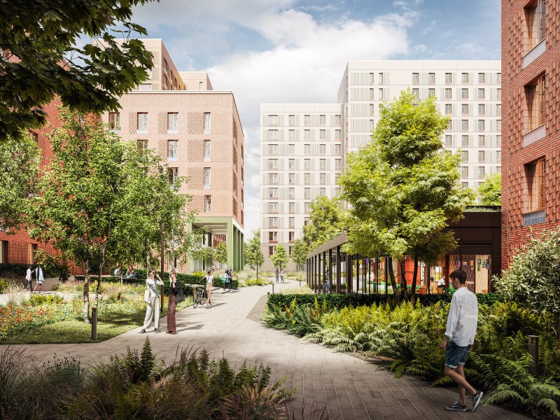 University of Manchester - Fallowfield student accommodation campus