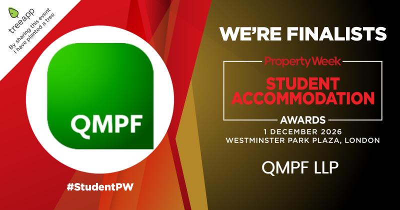 QMPF shortlisted for Student Accommodation Agency Team of the Year